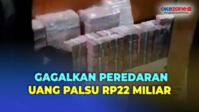 Polisi Gerebek Ruko Pembuatan Uang Palsu Rp22 Miliar di Srengseng