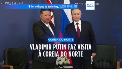 Putin vai visitar a Coreia do Norte esta semana