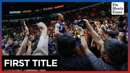 Meralco bolts wins first PBA title