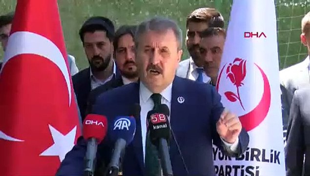 Mustafa Destici: ''Müslüman değilseniz azınlık statüsüne koyalım