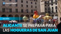 Alicante se prepara para recibir el verano con las hogueras de San Juan