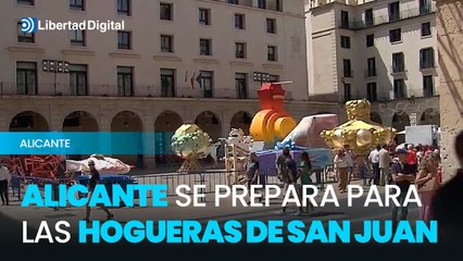 Alicante se prepara para recibir el verano con las hogueras de San Juan
