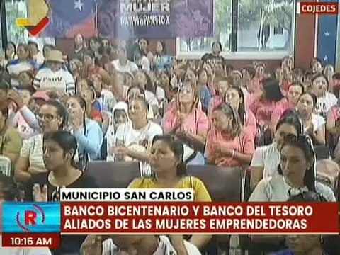 Cojedes | 186 féminas recibieron créditos para impulsar emprendimientos productivos