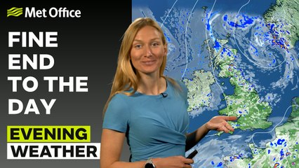 Met Office Evening Weather Forecast 17/06/24 - Dry night but rain in far north