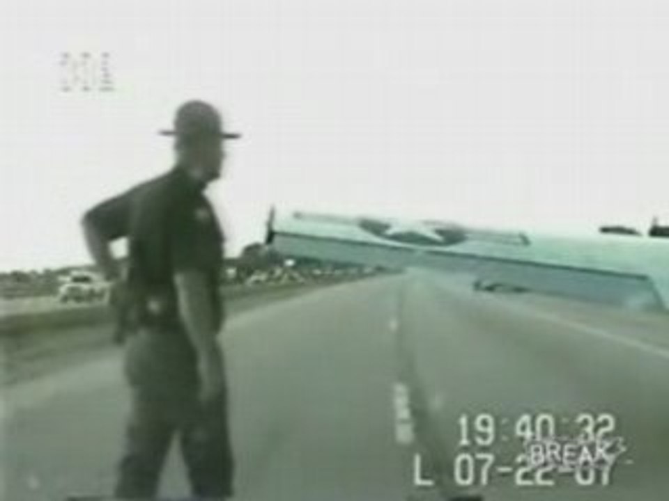 Plane Crash Lands On Wisconsin Highway