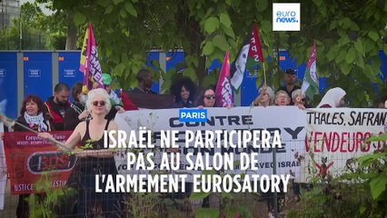 Les entreprises israéliennes ne participeront pas au salon de l'armement Eurosatory