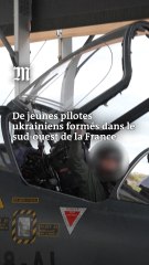 De jeunes pilotes ukrainiens s'entraînent dans le sud-ouest de la France
