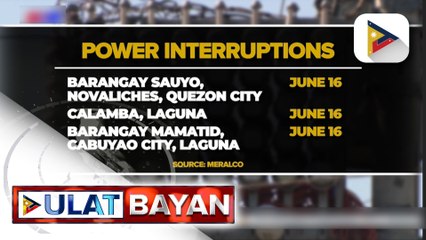 Brownout, mararanasan sa ilang lugar sa NCR at iba pang lalawigan sa Luzon