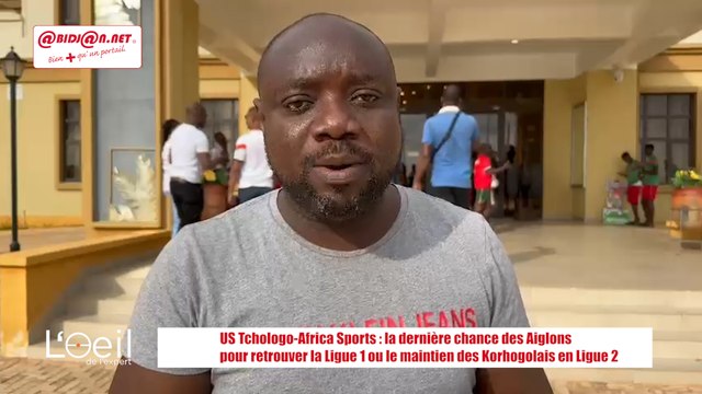 US Tchologo-Africa Sports - la dernière chance des Aiglons pour retrouver la Ligue 1 ou le maintien des Korhogolais en Ligue 2