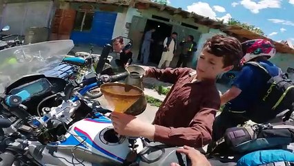 The Hidden Paradise in Nagar Valley in front of Rakaposhi  EP.15 - North Pakistan Motorcycle Tour- wildlens by abrar