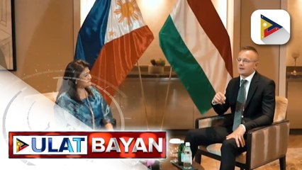 Hungarian Minister of Foreign Affairs and Trade Péter Szijjártó, ilalahad sa 'In Person' ang mga...