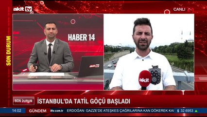 İstanbul'da tatil göçü başladı