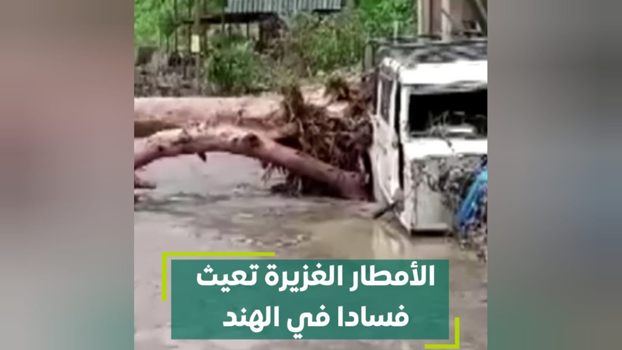 الأمطار الغزيرة تعيث فسادا في الهند