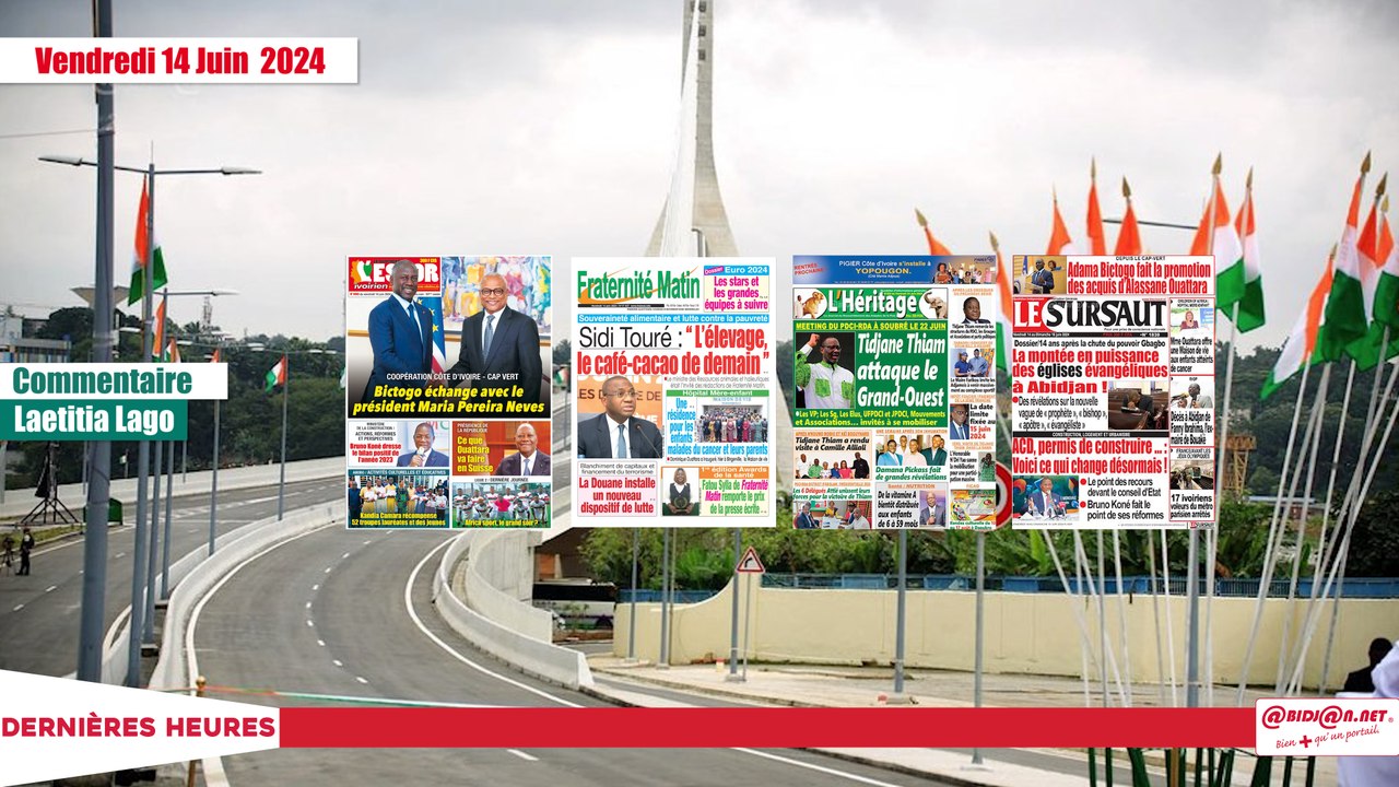 Titrologue du vendredi 14 juin 2024/ La montée en puissance des églises évangéliques à Abidjan