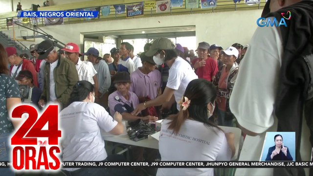 GMA Kapuso Foundation: Mahigit 100 ama, sumailalim sa libreng prostate antigen test, atbp. | 24 Oras