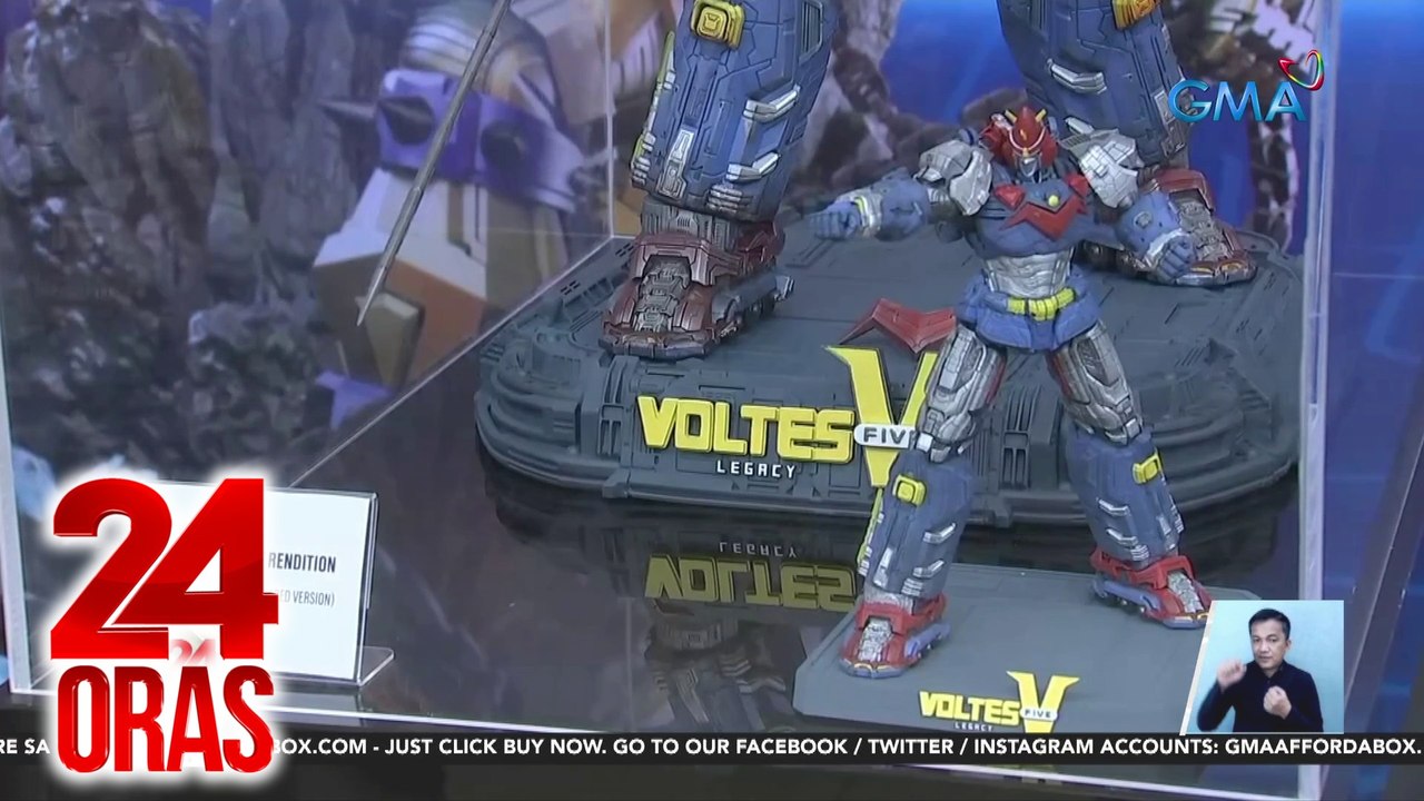 Kapuso booth, isa sa 300 tampok sa ToyConPH 2024; "Voltes V: Legacy" collectible statue, patok | 24 Oras