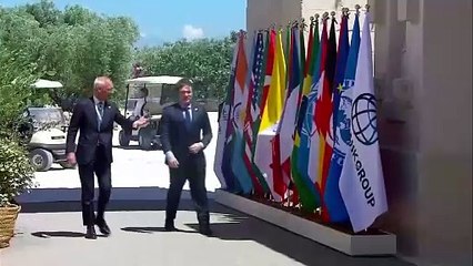 Milei llegó a Italia para la cumbre del G7 donde tendrá una intensa actividad