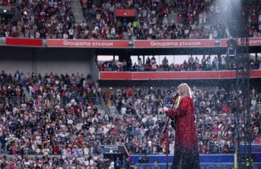 Taylor Swift performed the 100th show of her Eras Tour in Liverpool