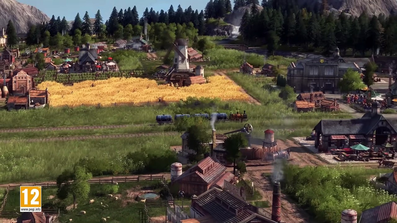 Der Trailer zum Aufbau-Strategiehit Anno 1800