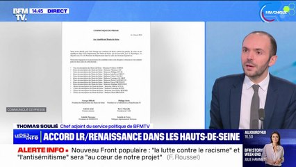 Скачать видео: Législatives: un accord entre LR et Renaissance pour des candidats communs dans les Hauts-de-Seine