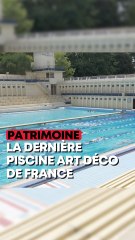 La dernière piscine art déco ouverte en extérieur est à Bruay