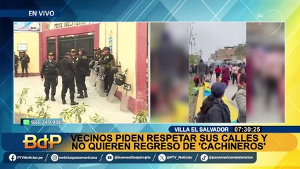 No quieren regreso de 'cachineros' en VES: vecinos piden que respeten sus calles