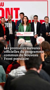 Les principales mesures du programme du Nouveau Front populaire