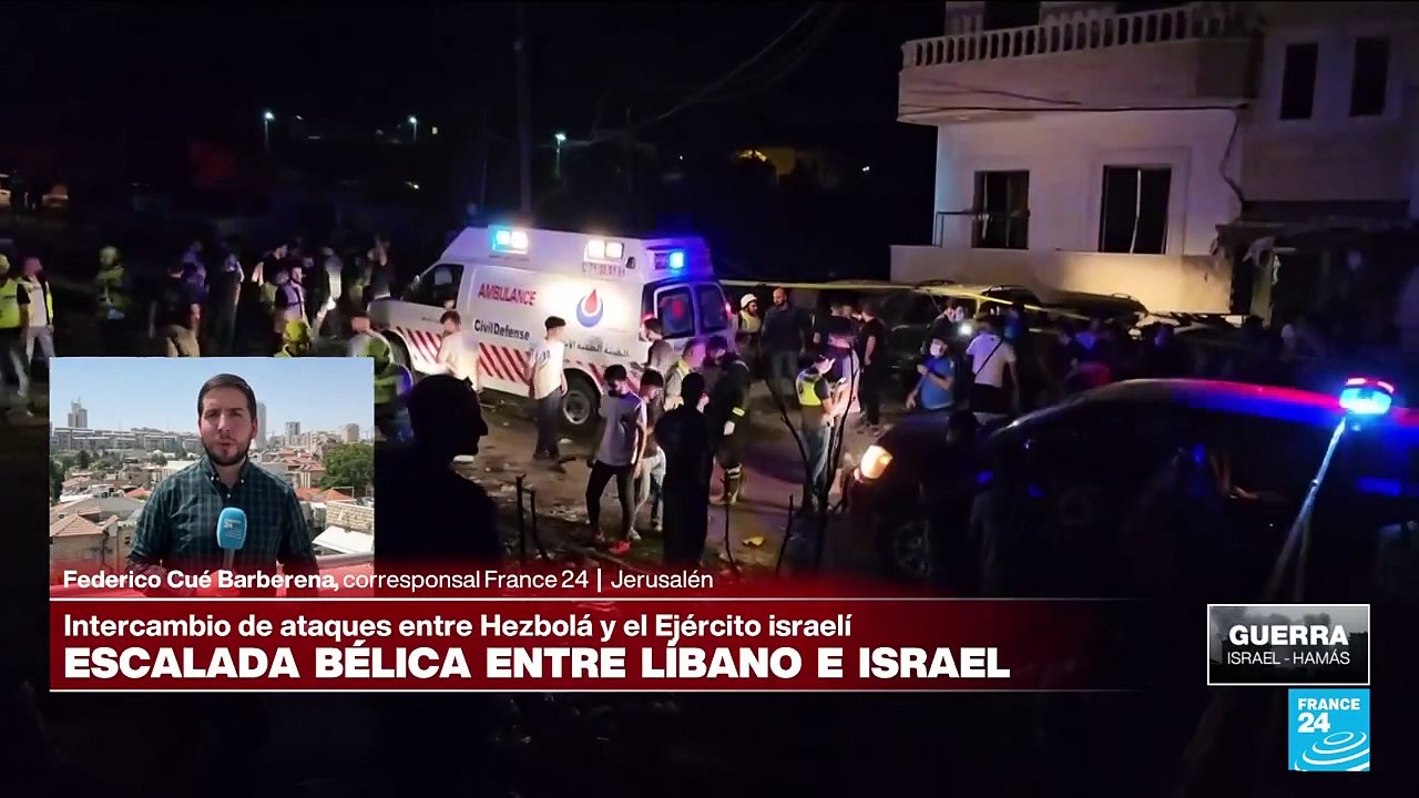 Informe desde Jerusalén: Israel y Hezbolá intensifican por tercer día el fuego fronterizo cruzado