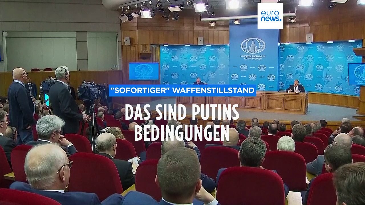 Waffenstillstand, 'sofort': Das sind Putins Bedingungen