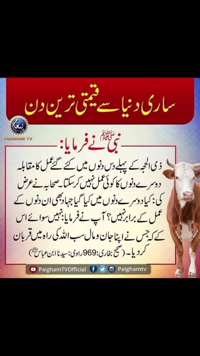 نبی کریم صلی اللہ علیہ وآلہ وسلم نے فرمایا