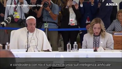 Meloni: "Non ringraziero' mai abbastanza il Papa"