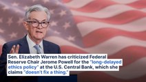 Elizabeth Warren Slams Fed Chair Jerome Powell On Tackling Violation Of Bank's Insider Trading Policy: 'Allowed A Culture Of Corruption'