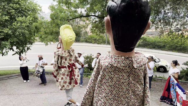 La colla de Mascaradas 'Amigos Sin Fronteras' de Cartago (Costa Rica)
