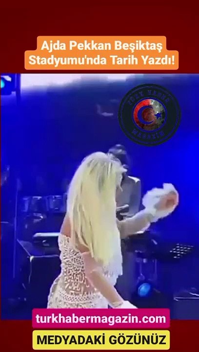 Ajda Pekkan Beşiktaş Stadyumu'nda Tarih Yazdı!