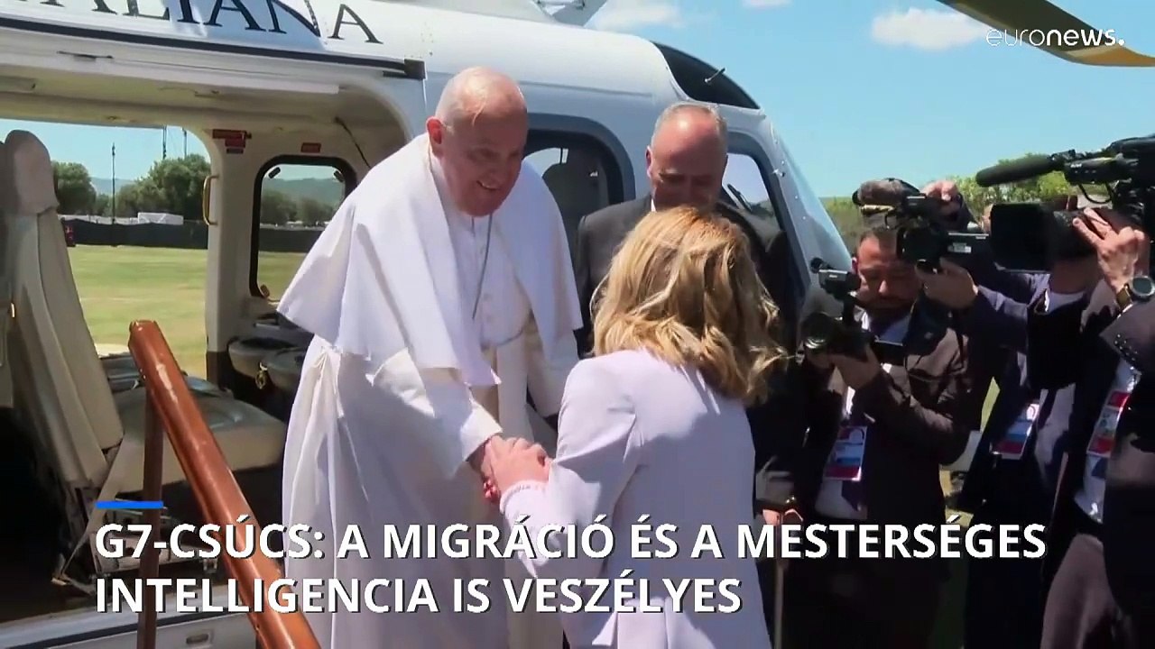 G7-csúcs: a migráció és a mesterséges intelligencia is veszélyt jelent a világra