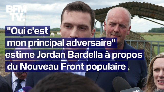 Législatives : la prise de parole en intégralité de Jordan Bardella
