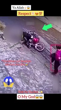 MashAllah ☝ Respect #shorts #status #short bike ko aag lag gai