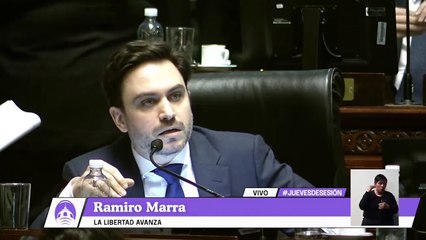 Marra ante el intento de ruptura del bloque LLA en la Legislatura: "¿Les molesta que sea amigo del presidente?"
