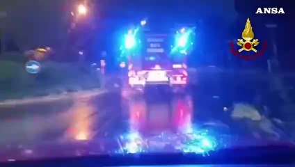 Maltempo in Lombardia, 120 interventi dei vigili del fuoco
