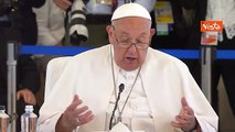 Papa Francesco: «Nessuna macchina dovrebbe scegliere se togliere la vita a un essere umano»