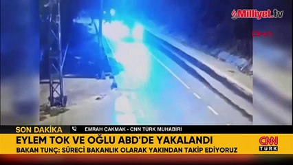 Eylem Tok ve oğlu ABD'de yakalandı