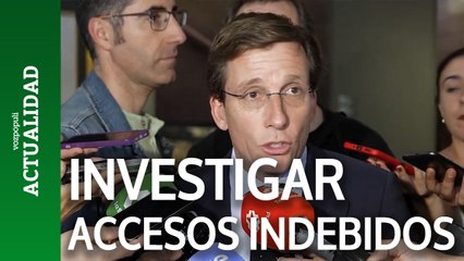 Almeida reconoce la filtración de datos de pareja de Ayuso e investigará accesos "indebidos"