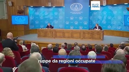 Guerra in Ucraina: le condizioni di Putin per una "proposta di pace", Kiev "offende il buon senso"