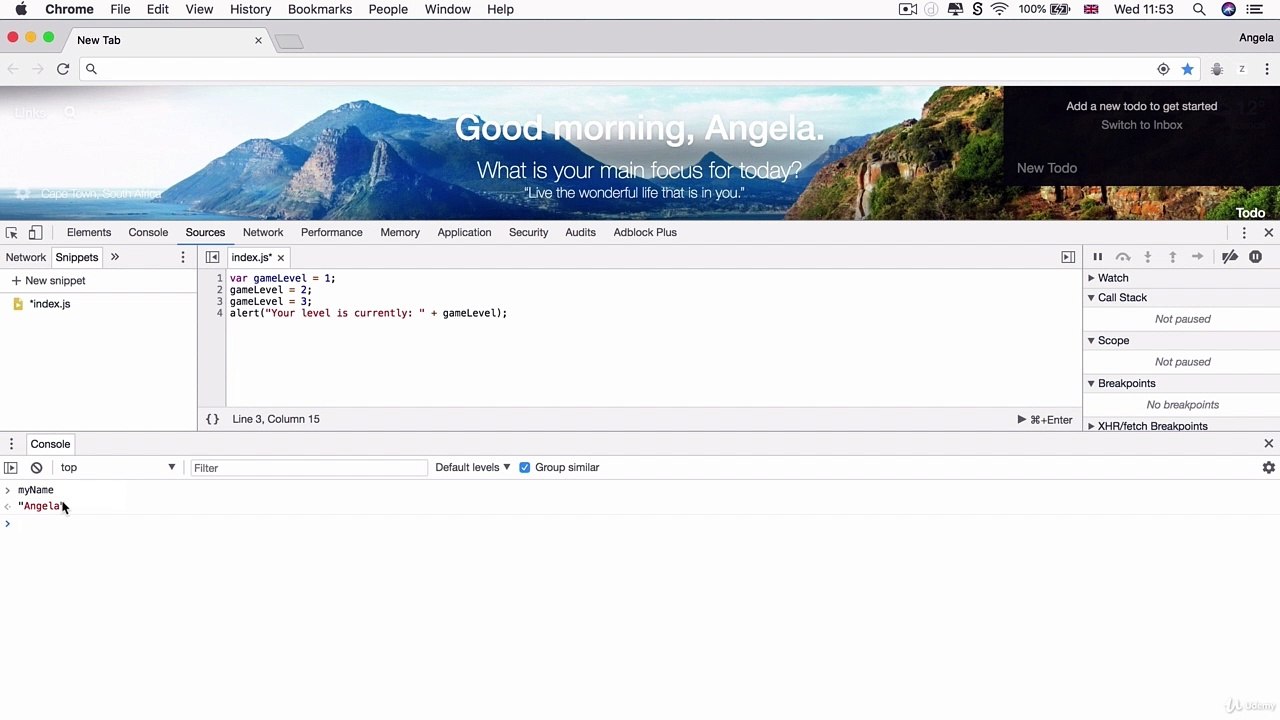 Introduction to Javascript ES6