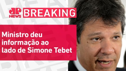 Haddad pede intensificação na revisão de gastos para atingir meta fiscal | BREAKING NEWS