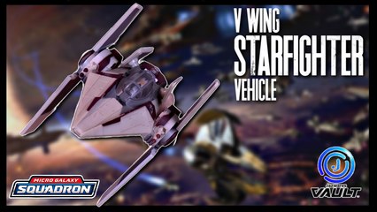 Jazwares Star Wars Micro Galaxy Squadron Series 3 V-Wing Starfighter