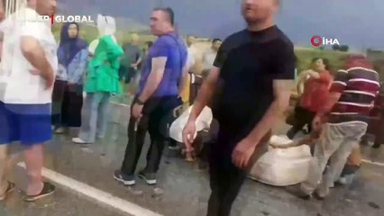 Ankara'da zincirleme kaza: 10 kişi yaralandı