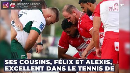 Qui est Brendan Lebrun, rugbyman français et cousin des frères Lebrun ?