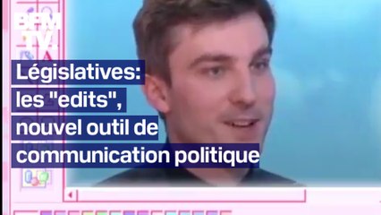 Législatives: les "edits", ces vidéos devenues un outil de communication politique