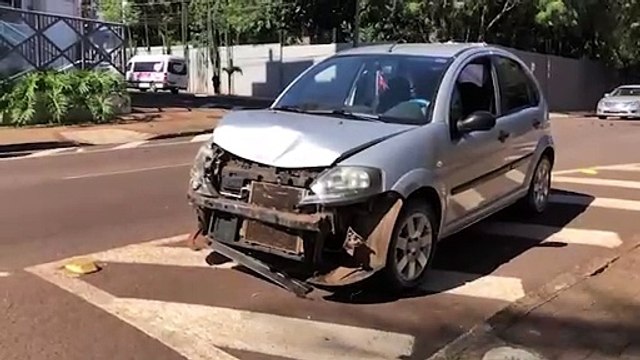 Cruzamento das ruas Manoel Ribas e Maranhão em Cascavel é palco de mais um acidente de trânsito